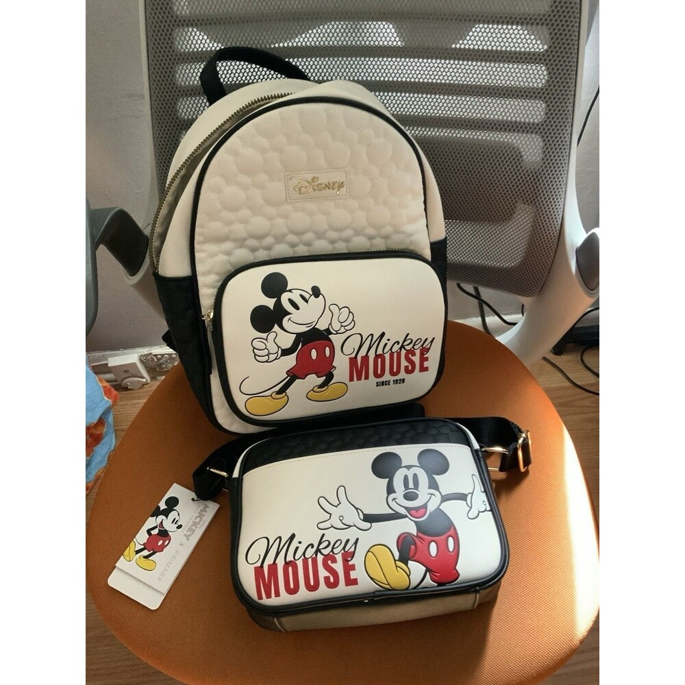 Disney Mickey Mouse Backpack & Crossbody Bundle NWT